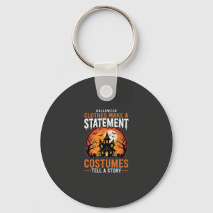 Halloween Kostuums Vertellen een Verhaal Griezelfi Sleutelhanger