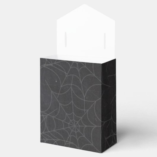 Halloween Krijt Spin Web Party Favor Boxes Bedankdoosjes (Geopend)