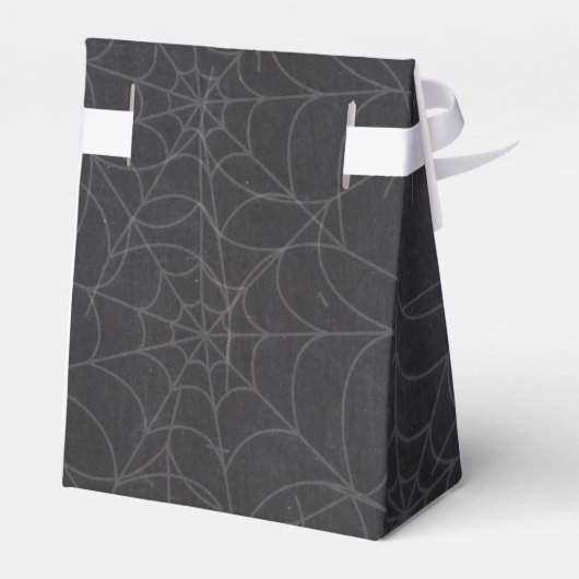 Halloween Krijt Spin Web Party Favor Boxes Bedankdoosjes (Achterkant)