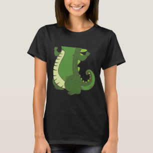 Halloween krokodillenkostuum Cool Croc Body Lazy G T-shirt