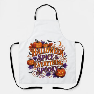 Halloween Kruiden en Alles Wat Griezelig Is Schort