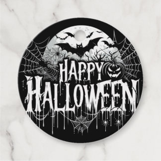  Halloween kunst Bedankjes Labels