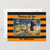 Halloween  kunst briefkaart (Voorkant / Achterkant)