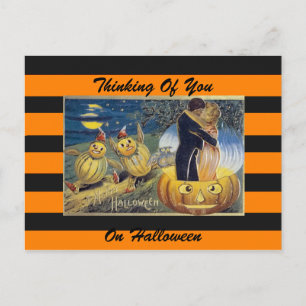 Halloween kunst briefkaart