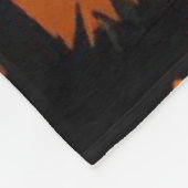 Halloween kunst Fleece Deken (Hoek)
