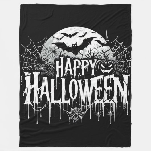  Halloween kunst Fleece Deken (Voorkant)