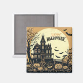 Halloween kunst Magneet (Voorkant / Achterkant)