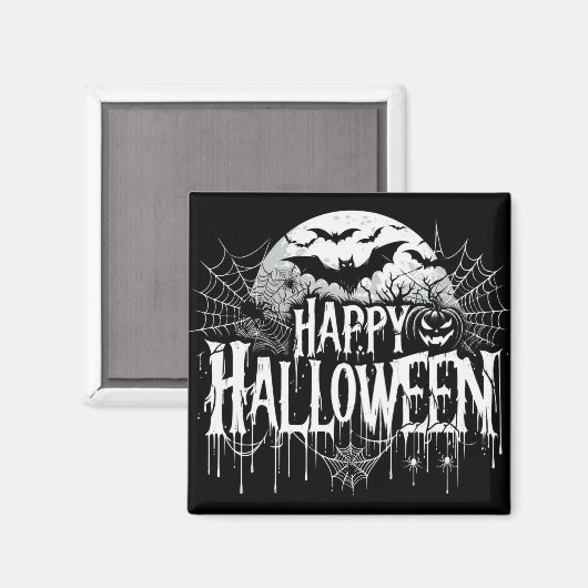  Halloween kunst Magneet (Voorkant / Achterkant)