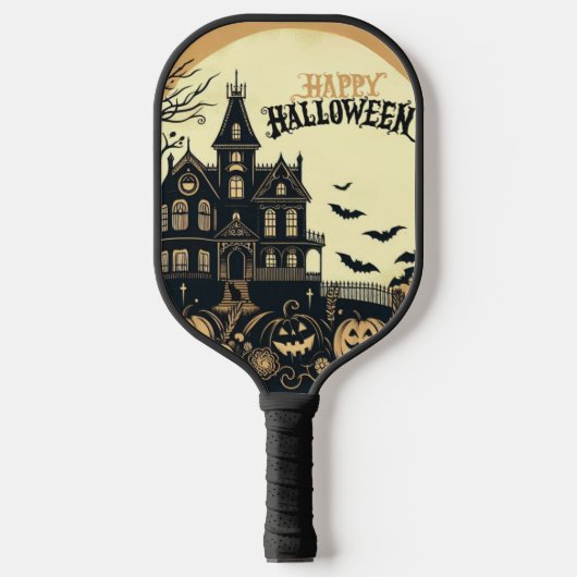  Halloween kunst Pickleball Paddle (Voorkant)