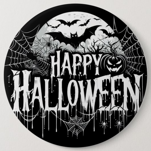  Halloween kunst Ronde Button 6,0 Cm (Voorkant)