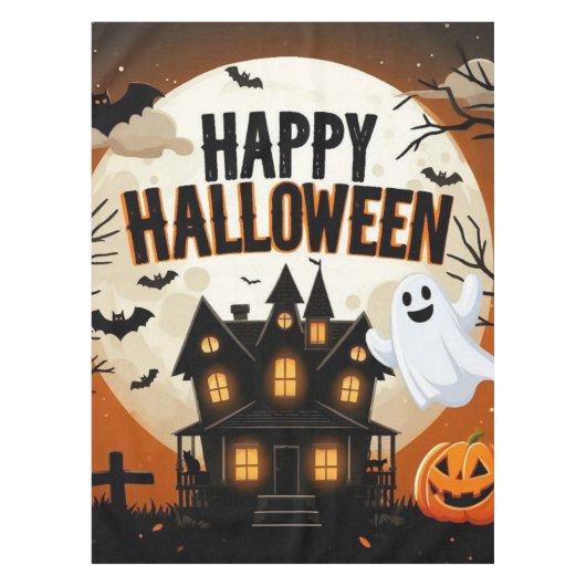 Halloween kunst Tafelkleed (Voorkant)