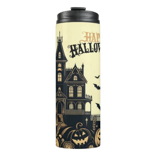  Halloween kunst Thermosbeker (Voorkant)