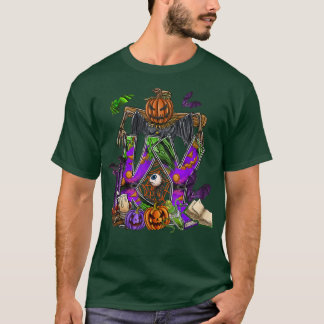 Halloween KY, Scary Pumpkin Scarecrow, Spooky Hall T-shirt
