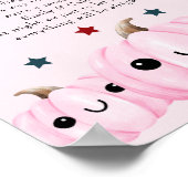 Halloween Laat Nacht Luiers Baby Shower Spel Poster (Hoek)