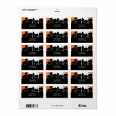 Halloween Labels (Full Sheet)