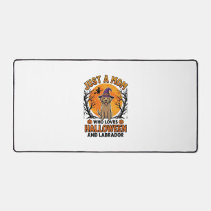 Halloween Labrador Moeder Vintage Hond Design_1 Bureaumat