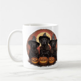 Halloween Labrador Retriever Honden Heksenhonden P Koffiemok