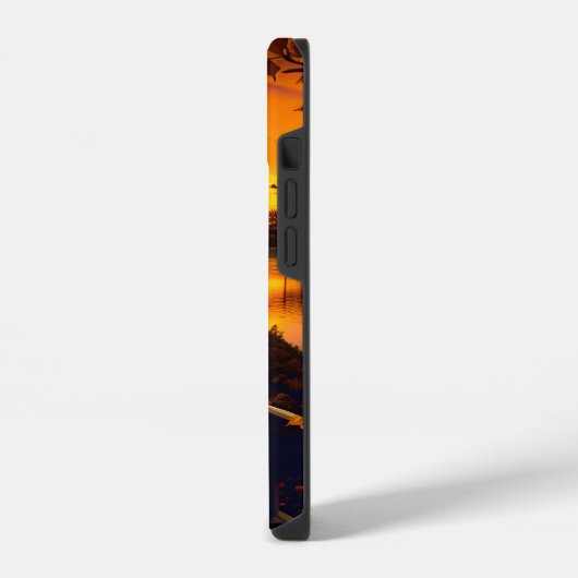 Halloween Landschap Twee iPhone Hoesje (Linkerkant)