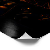 Halloween landschap vijf perfect poster (Hoek)