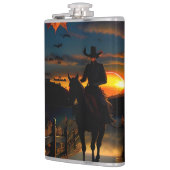 Halloween Landschap Zeven Heupfles (Links)