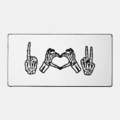 Halloween Langue des signes main I Coeur Paix (Recto)