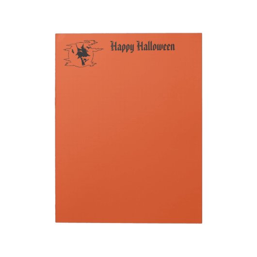 Halloween-laptop Notitieblok (Gedraaid)