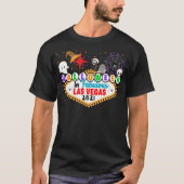Halloween Las Vegas Matching Travel T-shirt (Voorkant)