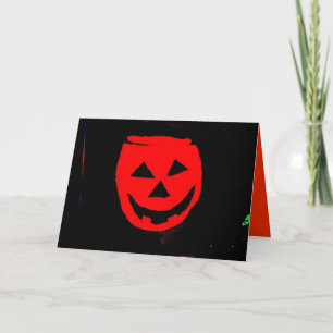 Halloween, laten we dansen! kaart