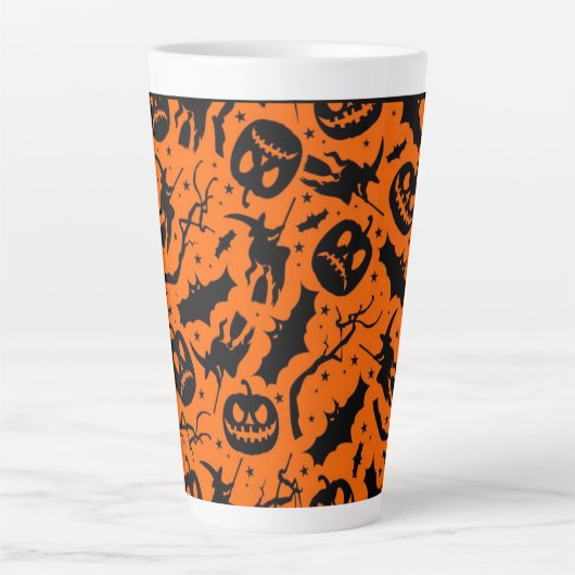 Halloween Latte Mok (Voorkant)