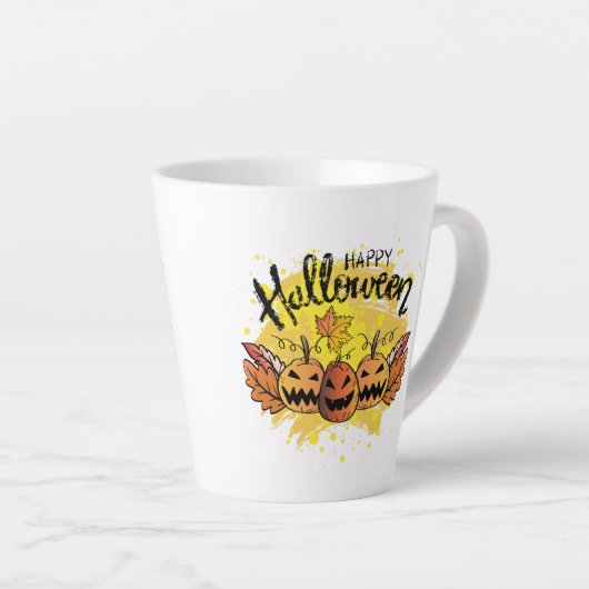 Halloween Latte Mok (Rechterhoek)