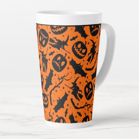 Halloween Latte Mug (Angle droit)