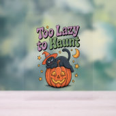 Halloween Lazy Ghost Acryl Bord (Neutraal)