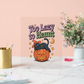 Halloween Lazy Ghost Acryl Bord (Huwelijk)