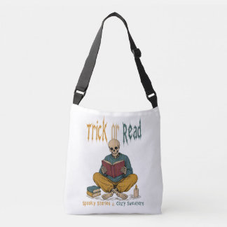 Halloween Leesmateriaal Boekliefhebber Crossbody Tas