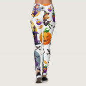 Halloween leggings à thème (Dos)