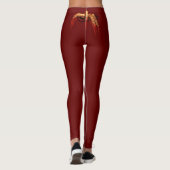 Halloween Leggings Déplaisants Leggings Zombie (Dos)