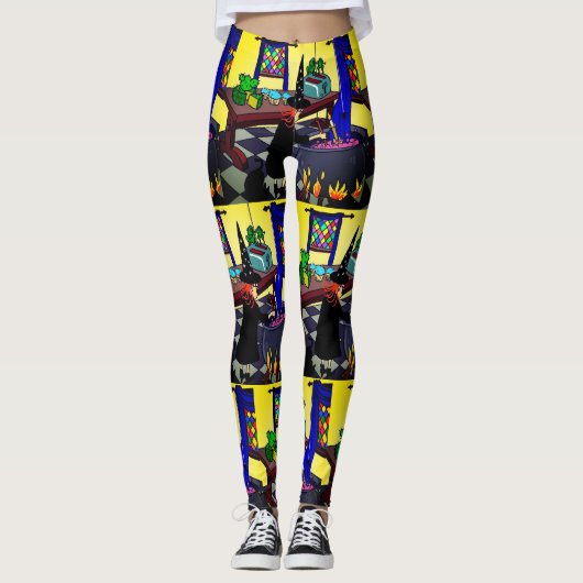 HaLLowEEn-leggings door dalDesignNZ Leggings (Voorkant)
