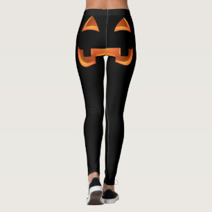 Halloween Leggings Drôle Citrouille Stretchy Pants