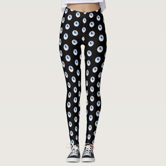 Halloween Leggings Eyeball (Devant)
