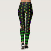Halloween Leggings Kleine Monsters Teacher's Pants (Achterkant)