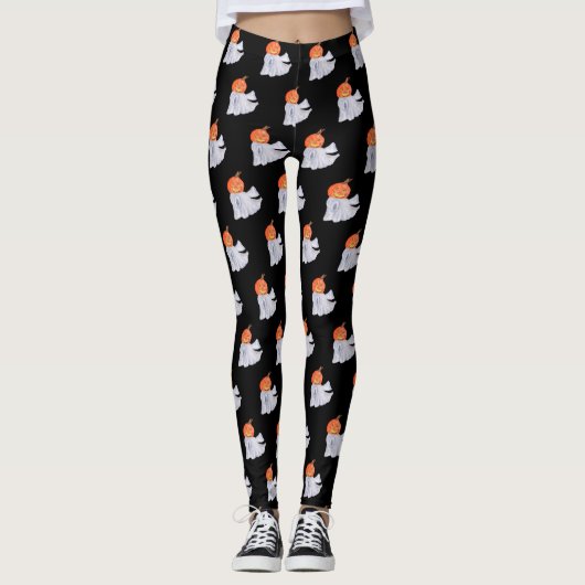 Halloween-Leggings met Leggings van hosts (Voorkant)