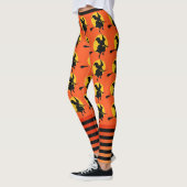 Halloween Leggings sorcières femmes Pantalons de Y (Gauche)