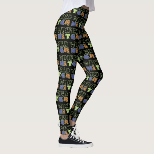 Halloween Leggings Wicked Witch (Droite)