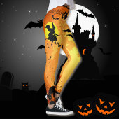 Halloween Leggings Witch Bats Araignées Oh My!