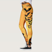 Halloween Leggings Witch Bats Araignées Oh My! (Gauche)