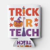 Halloween leraar Trick of Teach Blikjeskoeler (Achterkant)