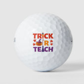 Halloween leraar Trick of Teach Golfballen (Voorkant)