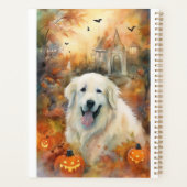 Halloween les grandes Pyrénées avec la peur Citrou (Dos)