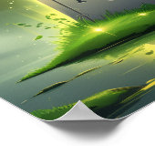 Halloween Letter T Poster | Childrens Wall Art (Coin)