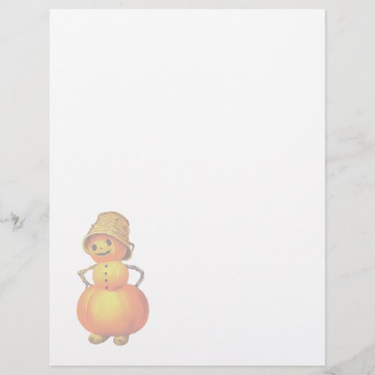 Halloween Letterhead Stationery (Voorkant)